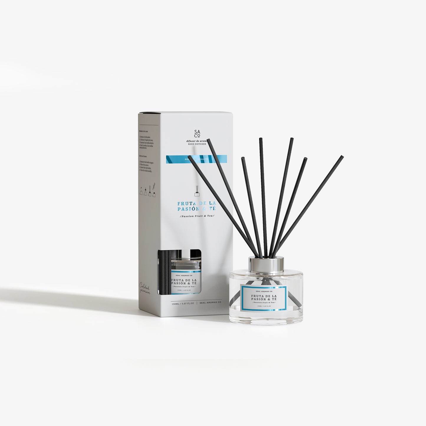 Diffuseur en Sticks Premium - Fruit de la Passion & Thé