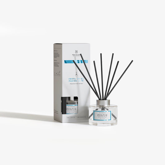 Diffuseur en Sticks Premium - Fruit de la Passion & Thé