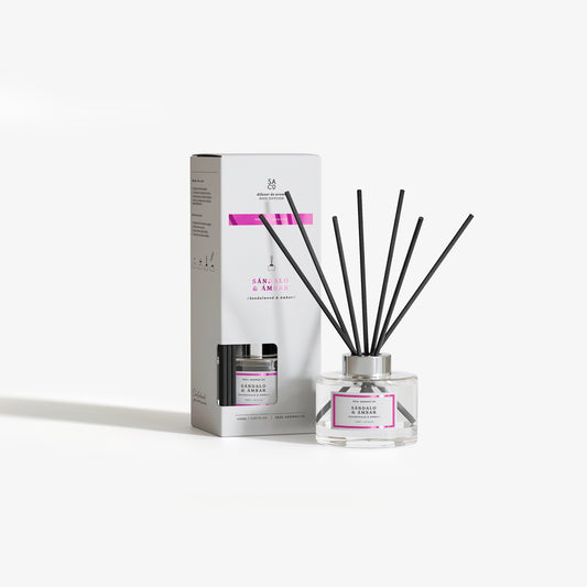 Premium Reed Diffuser - Sandalwood & Amber