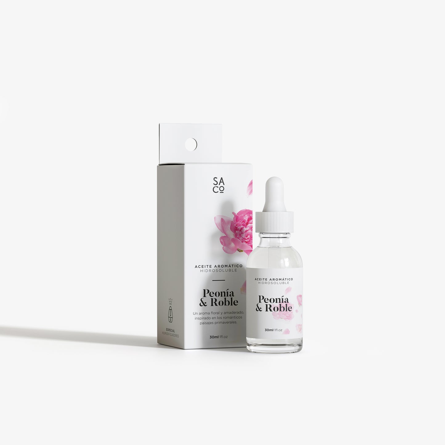 Aceite Hidrosoluble Essential - Peonía & Roble