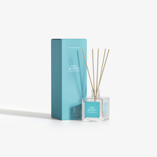 Diffuseur en Sticks Chromatic - Lin Blanc