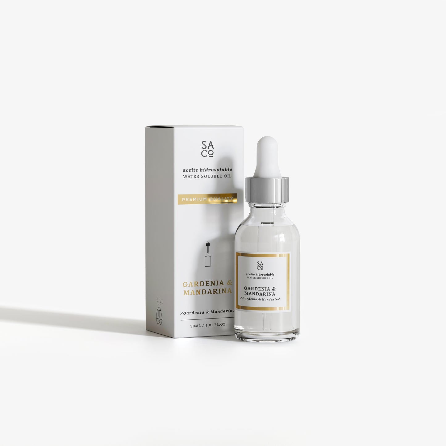Aceite Hidrosoluble Premium - Gardenia & Mandarina