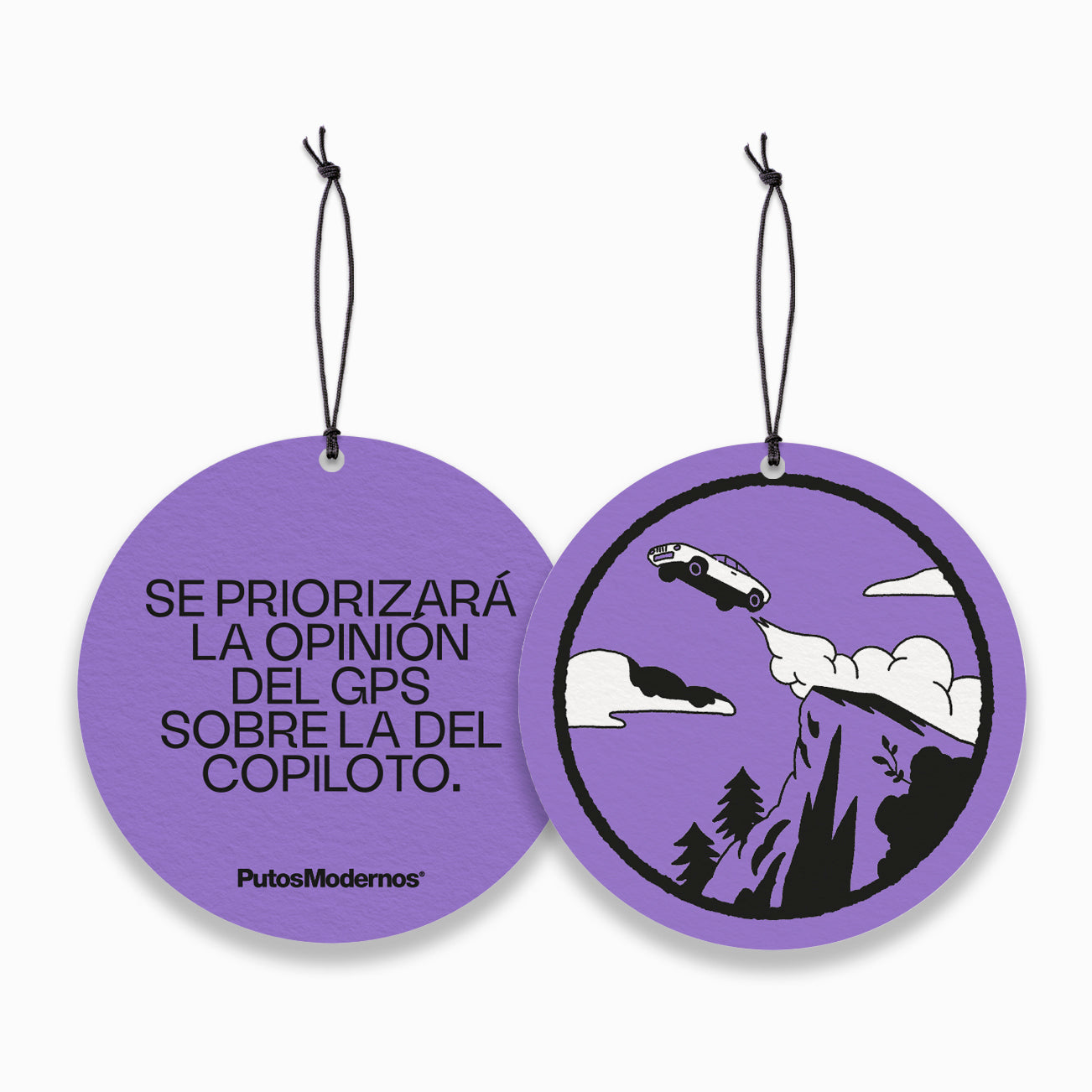 Putos Modernos Car Air Freshener - Passion Fruit and Tea
