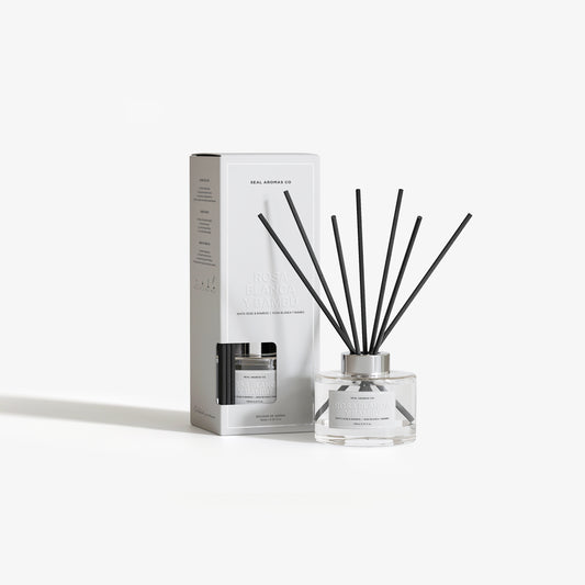 Premium Reed Diffuser - White Rose & Bamboo