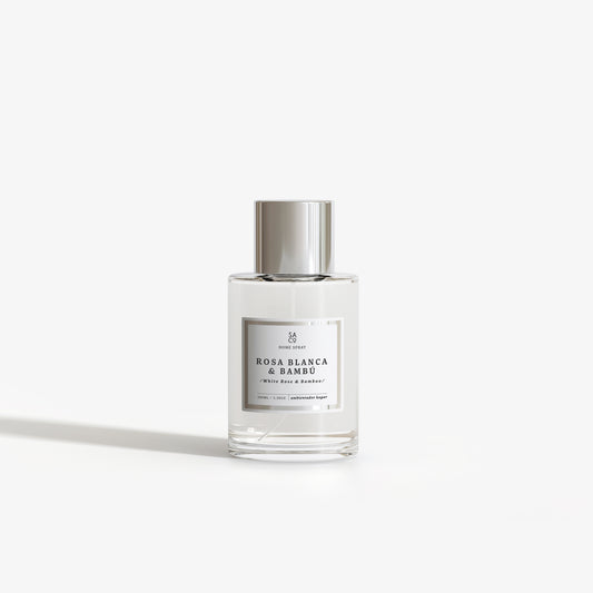 Diffuseur en Spray Premium - Rose Blanche et Bambou
