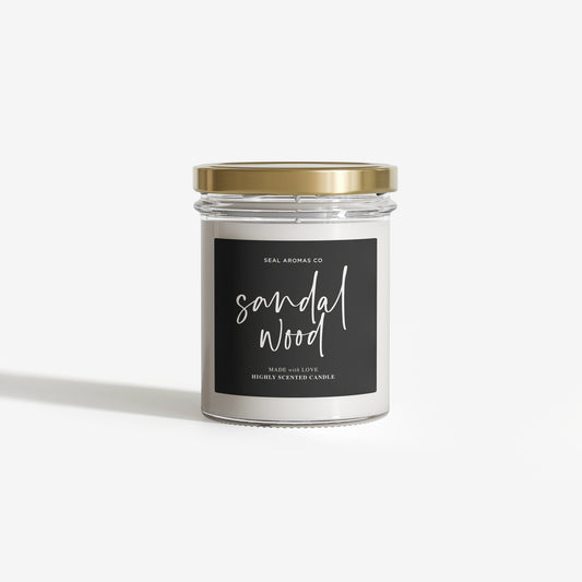 Bougie Rustic - Sandalwood