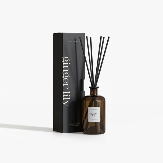 Reed Diffuser XXL Amber - Ginger Lily