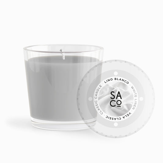 Classic Candle - White Linen