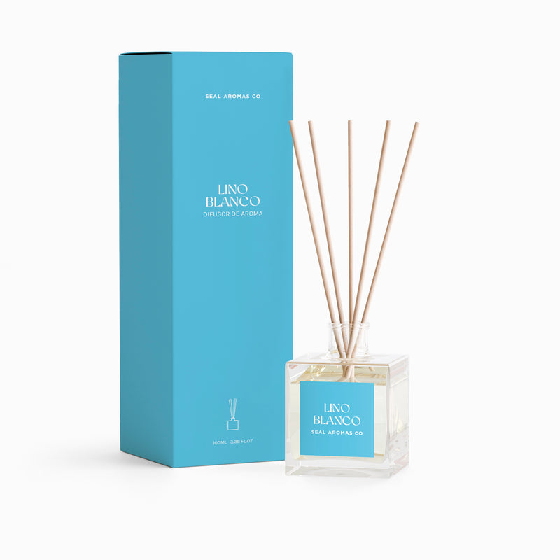 Chromatic Home Reed Diffuser - White Linen